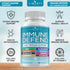8 in 1 Immune Defense Support - Immunity Vitamins Supplement with Zinc, Vitamin C, Elderberry, and Turmeric