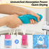 FIXSMITH Microfiber Cleaning Cloth, 20 Pack Lint-Free Reusable Shop Towels for Housekeeping, Kitchen, Car, 12"X12"