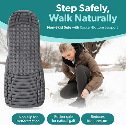 BraceAbility Closed Toe Medical Walking Shoe, Lightweight Broken Toe Cast Boot, Fractured Foot Brace, Men or Women