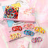 WILLBOND 200 Pcs Colorful Elastic Hair Ties, Seamless Cotton Hairband Ropes, Soft Small Ponytail Holders