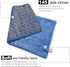 YS1 Jade Stone Heating Pad for Back Pain Relief, Weighted with Auto-Off, 12 Heat Settings, 12” x 24”