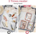 PACKISM TSA Approved Toiletry Bag - Clear Waterproof Makeup Bag, Travel Cosmetic Bag for Women, 3 Pack Carry on