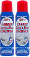 Carpet Stain and Red Wine Remover - Spot Treatment for Oil, Grease, Urine - Pack of 2