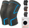 JWW Plus Size Knee Compression Sleeve for Big Thighs, 2 Pack Knee Brace