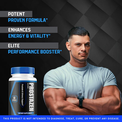 LIVORKA (2 Pack) 120 2 Prostazen Capsules - Official Prostazen Pills Supplement for Men, All Premium Plus for Men