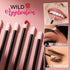Teenitor 600 Pcs Disposable Lip Wands, Lip Applicators, Lint Free Makeup Brushes for Beauty Tool Black