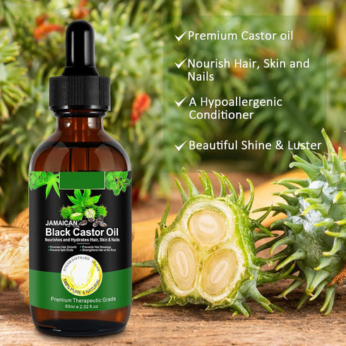 Jamaican Black Castor Oil Shampoo and Black Castor Oil Set - 10.56 fl. oz Strengthen and Restore Gift Set