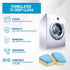 Air Jungles Washing Machine Cleaner Tablets - 24 Count, Lemon Scent, Deep Cleaning, Compatible with Front and Top Load