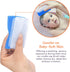Special Supplies Baby Bath Sponges (6 Pack) - Soft Foam Sensory Scrubber with Cradle Cap Brush for Infant, Toddler Skin