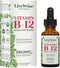 LiveWise Naturals B12 Vitamin Drops - Non-GMO, Organic Bioactive Blend for Energy, Vegan, Gluten-Free