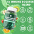 Sugar Free Chlorophyll Gummies with ACV, Sea Moss & Elderberry, Immune & Digestion Support, 2 Pack