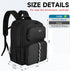 Large Travel Backpack Bag Compatible for ResMed AirSense 9, 10, 11, Philip, Respironics Dreamstation, 15.6''