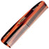 Kent R7T Double Tooth Hair Pocket Comb, Small Fine/Wide Tooth for Hair, Beard, Mustache, Handmade in England