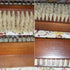 Wooden Nail Brush Cleaner Rosewood Two Sided, 100% Natural Boar Bristle for Hand Foot Toe Scrub