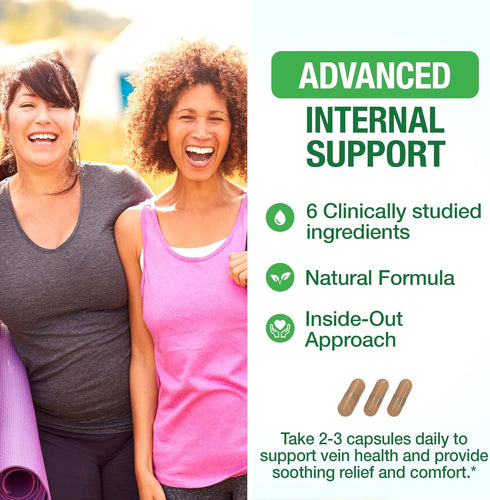 HemRid Plus Advanced Herbal Comfort Formula - 45 Veggie Capsules for Enhanced Comfort & Wellness