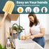 Bottle and Straw Brush Cleaning Set - Eco-Friendly Bamboo Bottle Brush, All in One Cleaning Set