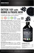INNOTECH Nutrition Detox 101 - Humic and Fulvic Acid, Acai Green Tea - 500ml