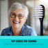 Extra Soft Toothbrush, Nano Toothbrush for Sensitive Gums, 4 Pack for Adults