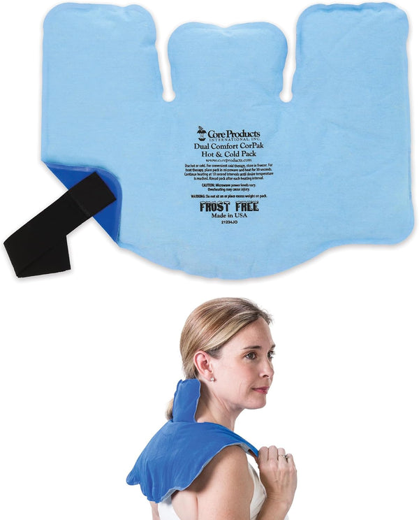 Core Products Dual Comfort CorPak - Reusable hot/Cold Pack for Knee, Back,