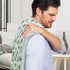 12" x 24" Heating Pad for Back Pain Relief, Electric Heating Pad with 12 Heat Settings, Machine Washable, Green