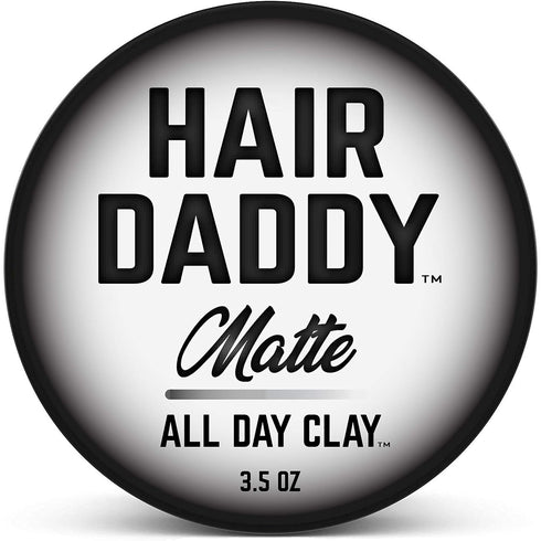 Styling Clay for Men - Matte Hair Wax with Strong Hold, Zero Shine Hair Paste for All Hair Types