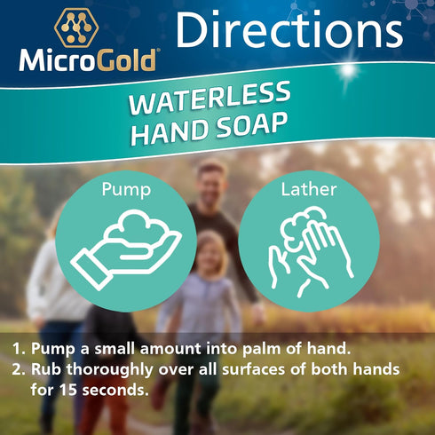 Alcohol Free Hand Sanitizer and Waterless Foaming Antibacterial Soap, Kills 99.9% of Germs, 4 Fl Oz