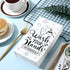 200 Pack Disposable Bathroom Paper Napkins, Decorative Hand Towels for Parties and Events