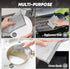 Usoyuso 12 Pcs Multipurpose Wire Dishwashing Rag, Non-Scratch Wire Dish Cleaning Cloths for Wet and Dry, Reusable Steel
