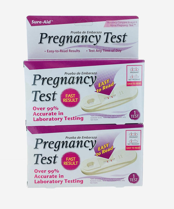 Sure Aid Sure-Aid One Step Pregnancy Test - Over 99% Accurate - Simple One