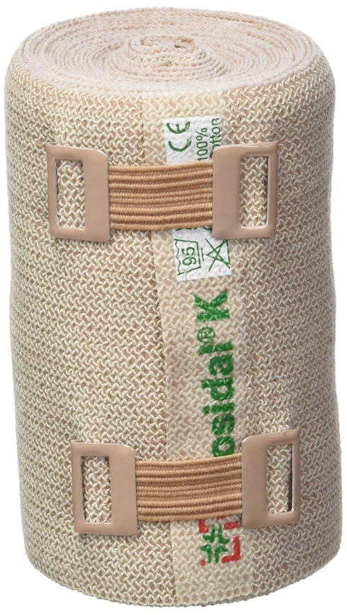 Lohmann & Rauscher Rosidal K Compression Bandage, 3.14" x 5.5 Yards, For Lymphedema Management, 1 Roll