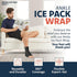Reusable Ankle Ice Pack Wrap - Cold Compression Therapy for Pain Relief, Plantar Fasciitis, Sprained Ankles