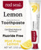 Red Seal Herbal & Mineral Fluoride Free Lemon Toothpaste, Mint Free, Vegan Friendly, 3.53 oz