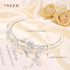 Wedding Headband with Pearls and Crystals, Rhinestone Tiara Headpiece Bridal Hair Accessories for Women (Silver)