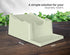 Skywin Laundry Soap Station, Detergent Cup Holder for Easy Pouring, Anti-Slip Rubber Feet, Green