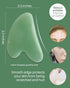 MoHern Gua Sha Massage Tools, 4 Pcs Multi-Shaped Tools for Face & Body Massage