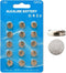 Soyasi LR1130 Battery 15 Pack, 1.5V L1131f Alkaline Button Cell Coin Cell Watch