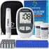 MM1100 Blood Glucose Monitor Kit, 100 Test Strips, 100 Lancets, 1 Meter, Diabetes Testing Kit for Home