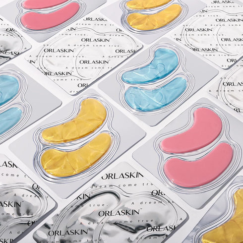 Under Eye Patches for Puffy Eyes, 24k Gold Eye Masks with Collagen & Hyaluronic Acid, 30 Pairs