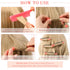 WILLBOND 36 Pieces Cold Wave Rod Hair Perm Rods with Steel Rat Tail Comb for Hairdressing