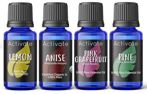 Activate Pure Essential Oil Kit Goodbye Summer, Aromatherapy, Premium Grade 100% Tested