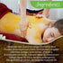 Turmeric Body Scrub - Handmade Natural Scrub for Body, Face, Hand, and Foot, Suitable for All Skin Types (7.8oz)