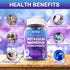 Potassium Magnesium Gummies - Potassium Supplement w/Ashwagandha 200mg, High Absorption Magnesium Glycinate, B6, B12,