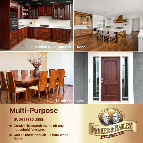 Parker & Bailey Furniture Touch-Up Markers, Set of 3, Brown (220002)