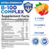 Super B Complex Gummies with Vitamin C & Folic Acid, Extra Strength Vitamin B Gummy Supplement with Niacin, B6, Folic Acid, B12, Biotin, Nature's Energy Immune Support Supplements - 120 Gummies