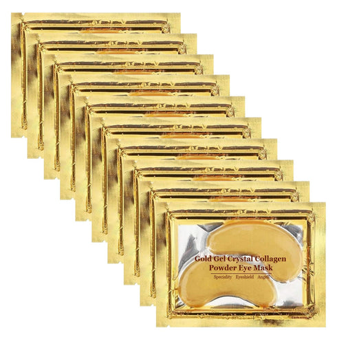 Jakuva 30 Pairs Eye Masks, Under Eye Patches for Puffy Eyes, Dark Circles & Wrinkles, Gel Moisturizing
