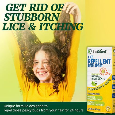 Lice Spray | 1oz Concentrated Preventative Treatment for Lice, Eggs, and Nits