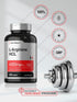 Horbaach L-Arginine 4000mg | 120 Vegetarian Caplets | Maximum Strength Nitric Oxide Precursor, Gluten Free Supplement