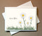 Little Notes by Comptime HEGEDLE Personalized Gifts - Daisies Cards (40 Cards and Envelopes) c
