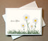 Little Notes by Comptime HEGEDLE Personalized Gifts - Daisies Cards (40 Cards and Envelopes) c