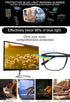 OCCI CHIARI Men’s Blue Light Blocking Reading Glasses, Computer Readers (Various Strengths)